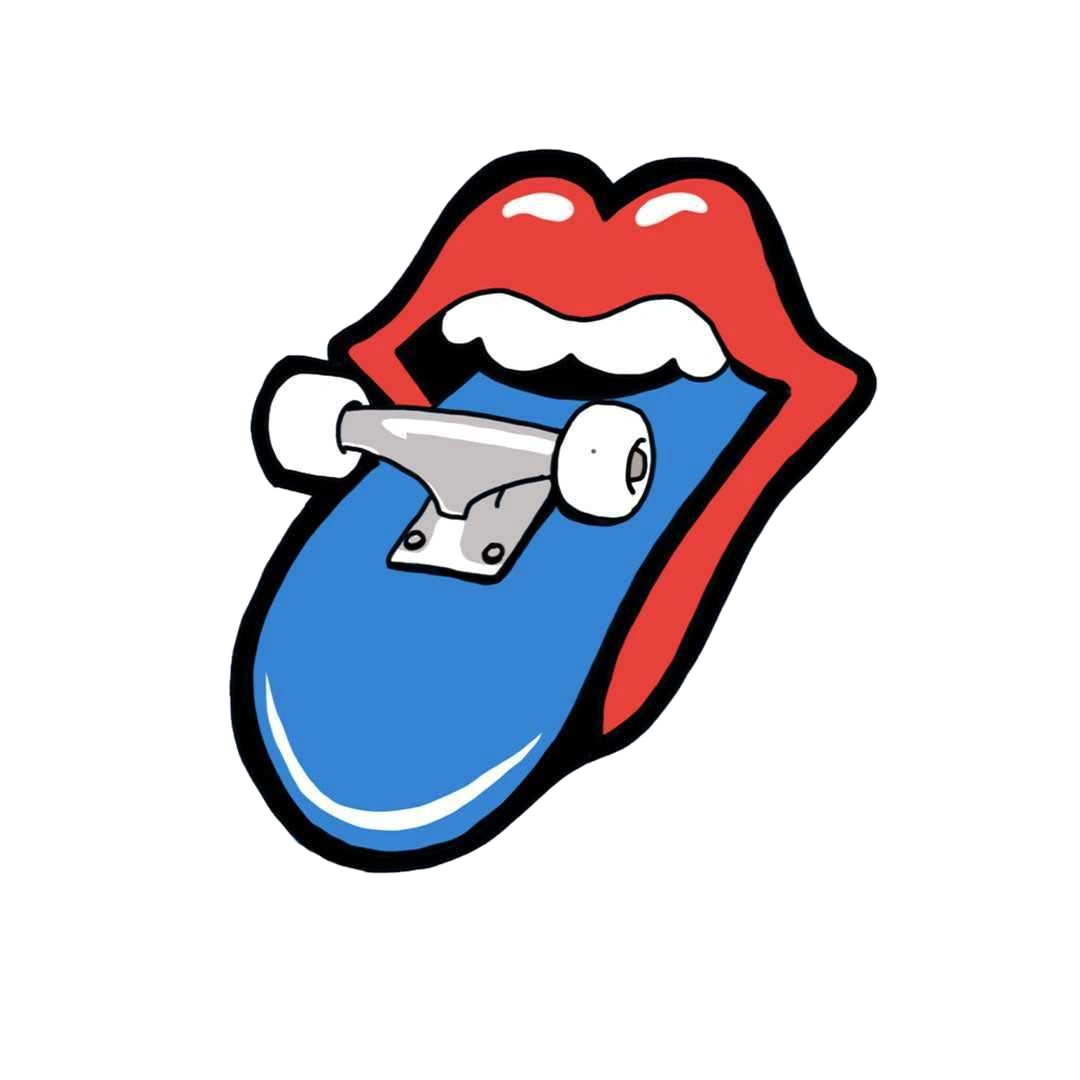 Skate Lips Sticker